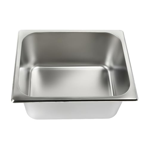 2x6 Liter Elektrofritteuse Doppelfritteuse Edelstahlfritteuse 5KW, Doppelfritteuse aus Edelstahl, Schnellheiz-Doppelfritteuse für den gewerblichen Einsatz – Bild 6