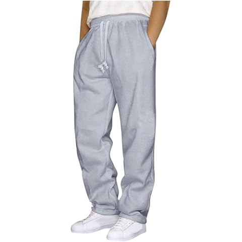 Generic Men's Grey Joggers with Pockets Cover