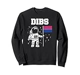Photo Gallery dibs astronaut bisexual flag bi pride lgbtq space men women felpa Photo Gallery dibs astronaut bisexual flag bi pride lgbtq space men women felpa