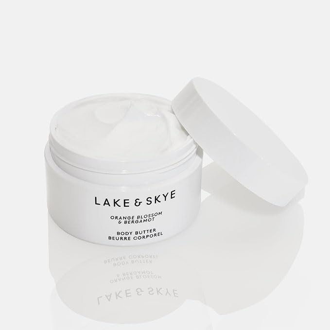 Lake & Skye Orange Blossom + Bergamot Body Butter – 4.94 oz Hydrating, Essential Oils, Vegan - Image 2