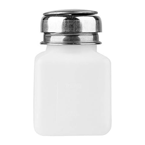 Nail Polish Remover Pump Dispenser 100ml with Metal Bottle Cap for Makeup Remover Tool Travel Set Pack of 1 Cover