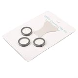 Zilimontt 20 mm Töpferscheiben-Ersatz-Set für Luftbefeuchter, Keramikwandler, Nebelmacher mit 1,70 MHz Frequenz für hocheffiziente Zerstäubung, langlebiges Metall und (3 Stück)