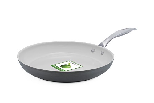 GreenLife Classic Pro Hard Anodized Healthy Ceramic Nonstick Metal Utensil Dishwasher/Oven Safe Open