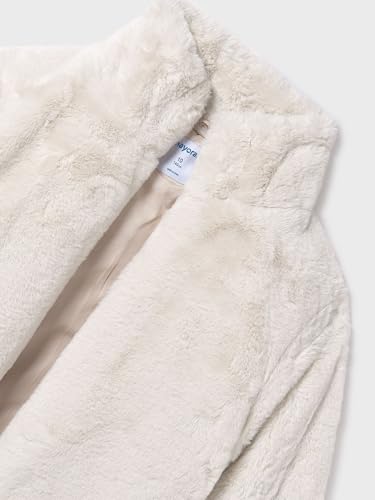 Mayoral Fur Coat for Girls Sand3