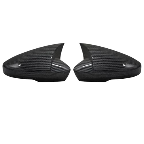 Coque de rétroviseur intérieur pour Skoda Octavia 3 en carbone élégant