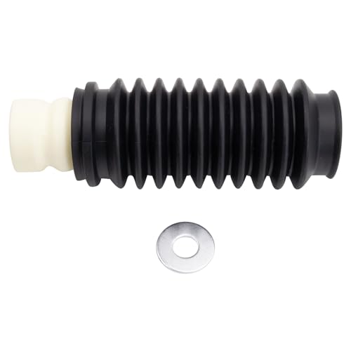 TRQ Front/Rear Shock Strut Bellow Dust Boot Kit Compatible with Acura BMW GMC Chevy Honda Mazda