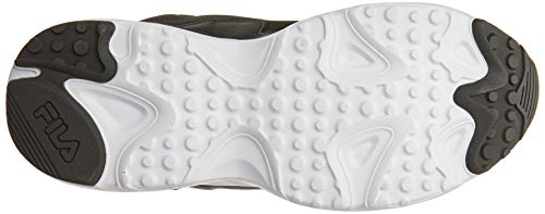 Fila Rippler, Tênis Masculino, Preto/Branco/Vermelho, 38