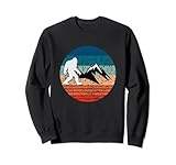 Photo Gallery grafica retrò bigfoot mountains felpa Photo Gallery grafica retrò bigfoot mountains felpa