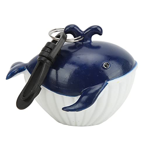 Snnozy Cartoon Fish Scuba Dive Mouthpiece Dustproof Cover Second Stage Regulator Holder with Clip (Humpback Whale)