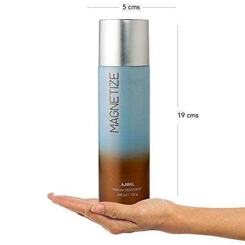 Image of Ajmal 2 Magnetize Deo each 200ML & Ascend EDP 20ML Pack of 3 (Total 420ML) for Men & Women