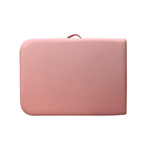 ANGEL USA 3-Section Aluminum 84"L Portable Massage Table Facial SPA Bed Tattoo w/Free Carry Case (Sakura Pink)