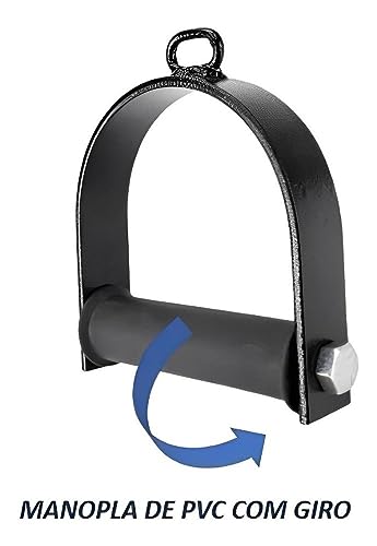 Puxador de Mão Alça Crossover Estribo para Treino Resistente