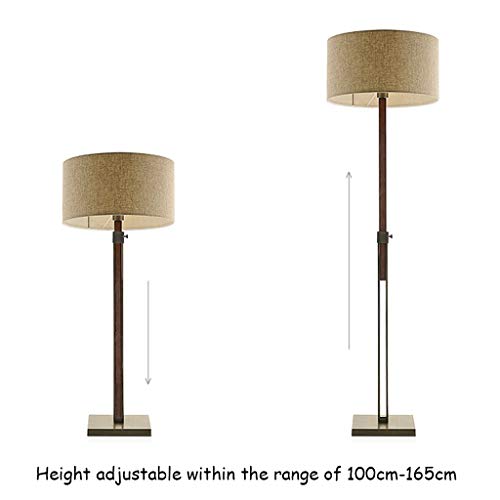 Lampe de sol LED salon chambre étude lampadaire vertical télécommande interrupteur