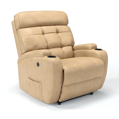 Poltrona do Papai Reclinável Elétrica em Corino Importado - Modelo Florença...