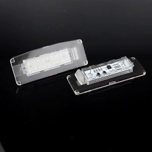 Luces de matrícula para Maserati Ghibli M157 2014-2020 pack de 2 plafones LED OEM 673001401 2