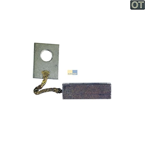 Electrolux AEG 112343810 1123438101 ORIGINAL Kohlebürste Kohle Kohlebürstenpaar Kohlebürstensatz Kontaktkohle 19 x 6 x 6 mm Wäschetrockner Trockner