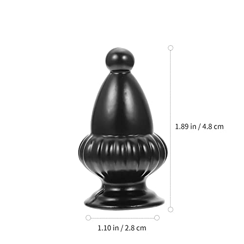 Image of Uonlytech 2pcs Modern Lamp Finial Chic Decorative Knob for Table Floor Lamps Elegant Internal Thread Upgrade Your Lighting Stylish Accessories