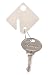 Master Lock Tags, Snap Hook Key Hangers, 7117D (Pack of 20), Beige
