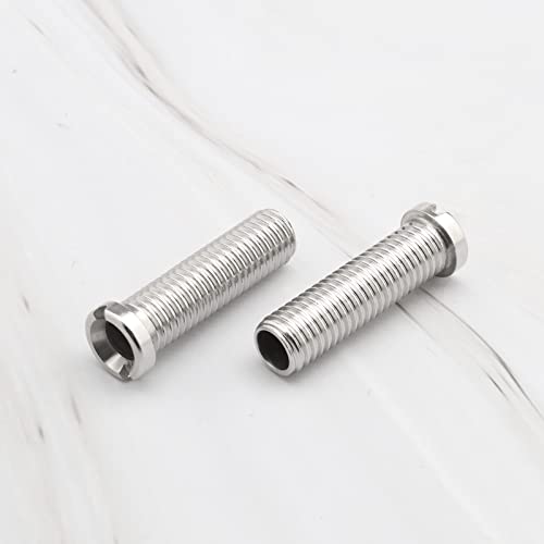 Juego de 2 tornillos para colador de fregadero de cocina 45mm miniatura 7