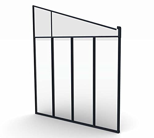 Palram Canopia Seitenwand - Kompatibel Mit Allen Terrassenüberdachungen Mit 3 Meter Tiefe, Grau 704484 Palram Canopia Seitenwand - Kompatibel Mit Allen Terrassenüberdachungen Mit 3 Meter Tiefe, Grau 704484
