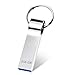 Produktbild maxineer USB Stick 256GB USB 3.0 Speicherstick Wasserdicht USB-Flash-Laufwerk 256GB USB-Stick mit Schlüsselanhänger Memory Stick für Computer Tablet,Flash Drive,Silber
