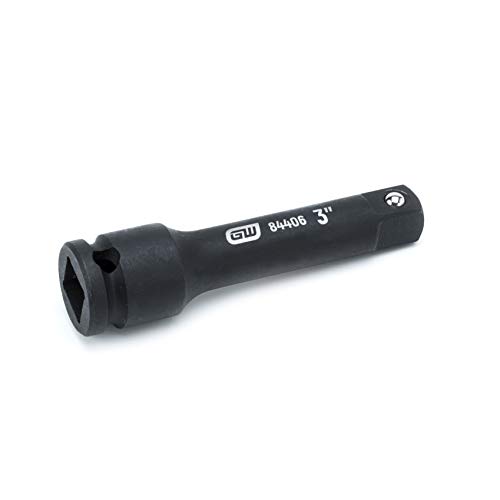 GEARWRENCH 4 peças conjunto de extensão de impacto de 3/20.3 cm, 7.6 cm, 15.2 cm, 25.4 cm e 38.1 cm