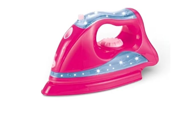 Funny Spray Iron Toy for Kids | Pretend Play Iron with Realistic Mist Spray, LED Lights & Sound | Battery Operated Household Role Play Toy for Boys & Girls (3+ Years) | Pink-image-42