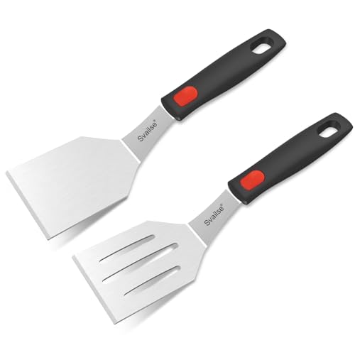 Svailse 2Pcs Stainless Steel Spatula