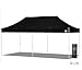 E-Z UP EC3STL20KFWHTBK Eclipse Instant Shelter Canopy, 10