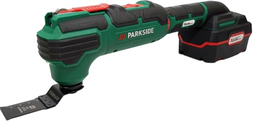 HEADNMORE® Parkside® - Attrezzo multifunzione a batteria 20 V PAMFW 20 + portachiavi (batteria da 1 x 4 Ah inclusa