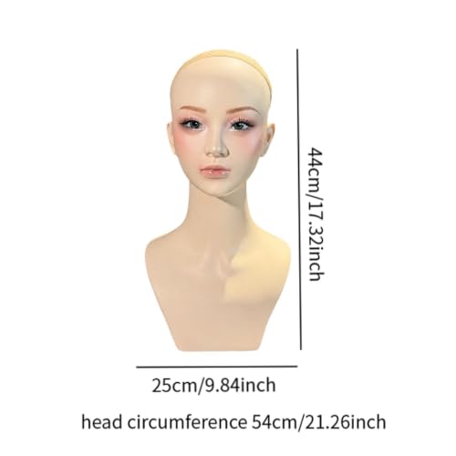 Soporte resistente para pelucas con base estable de maniquí para peluquerías 3