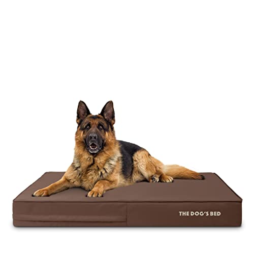 The Dogâs Bed Orthopedic Memory Foam Dog Bed, XXXL Grey/Black 64×44, Pain Relief for Arthritis, Hip & Elbow Dysplasia, Post Surgery, Lameness, Supportive, Calming, Waterproof Washable Cover The Dogâs Bed Orthopedic Memory Foam Dog Bed, XXXL Grey/Black 64×44, Pain Relief for Arthritis, Hip & Elbow Dysplasia, Post Surgery, Lameness, Supportive, Calming, Waterproof Washable Cover