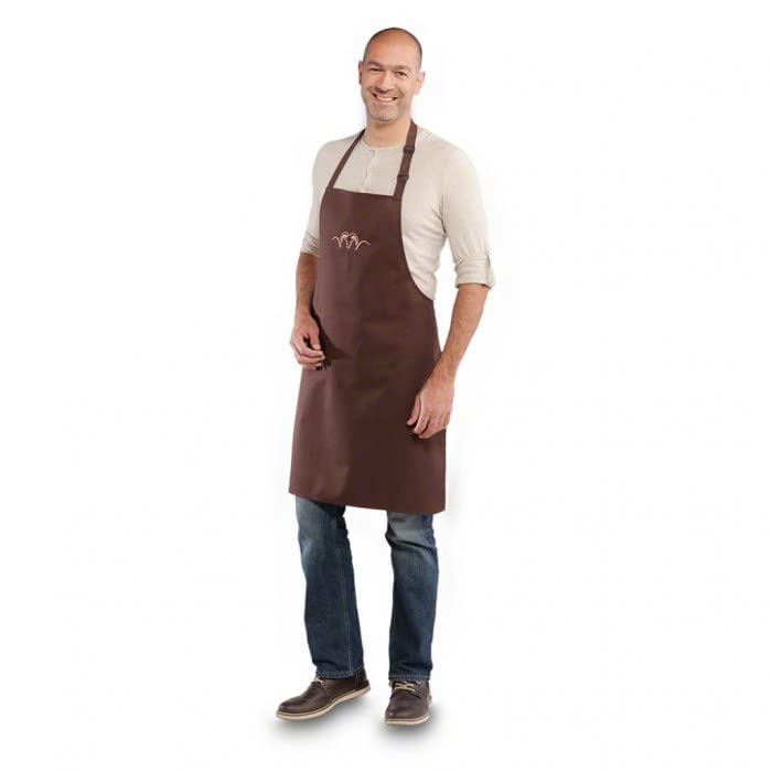 Blaser Delantal para barbacoa marrón ajustable – Delantal de cocina para cazadores con logotipo de Argali – Regalo para hombres – Regalo de caza Idea de regalo, marrón, Talla única