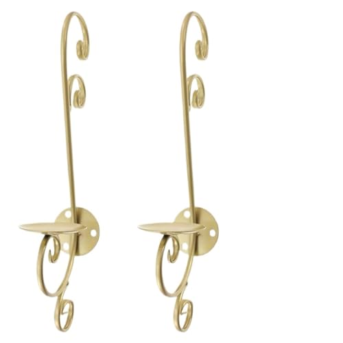 Candelabros de pared decorativos ideales para iluminar la chimenea y la sala de estar
