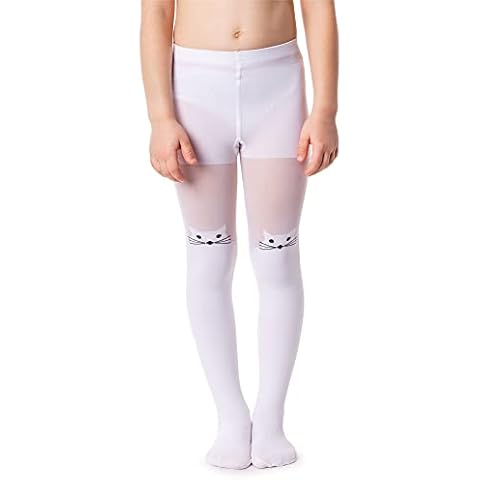 NOQ Girls 3D Effect Tights for Dance Cover
