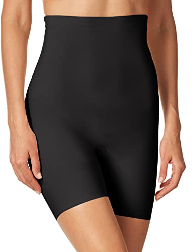 Maidenform Womens Maiden Form Sleek Smoother Hi-Waist Shorty Shapewear Briefs, Black, Medium Us #TOP2