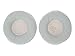 Almohadillas de Recambio compatibles con Cascos de Sony MDR ZX600 & ZX660 | Gris Claro