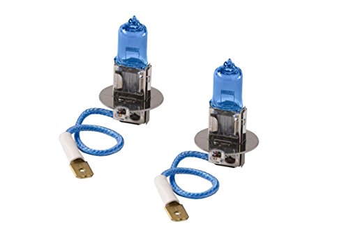 Putco 230003NB Pure Halogen Headlight Bulb - Nitro Blue - H3 (Pair)