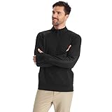 C9 Champion Men's Ponte 1/4 Zip Jacket, Ebony, Medium