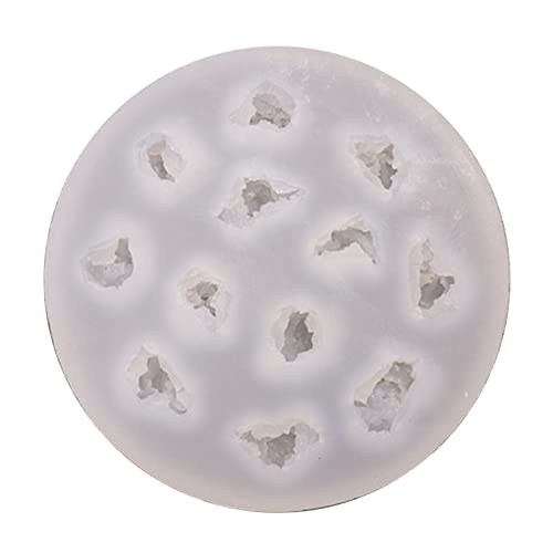 YANGLY Palomitas de maíz 3D Molde de Silicona en Forma de Palomitas de maíz Caramelo Chocolate gelatina Pastel Hacer moldes DIY12 cavidades jabón Hornear Molde Herramientas