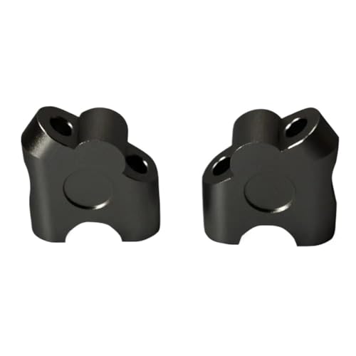Elevadores manillar motocicleta universal abrazadera aluminio negro tija 22mm