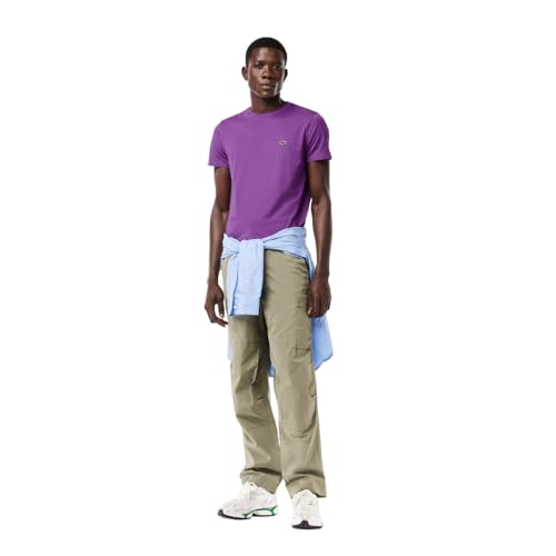 Image of Lacoste Men's Short Sleeve Pima Jersey Crew Neck Tee