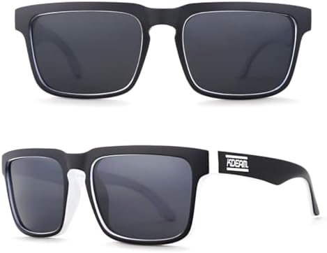 Óculos De Sol Masculino Polarizado Quadrado Com Proteção UV400 Es...