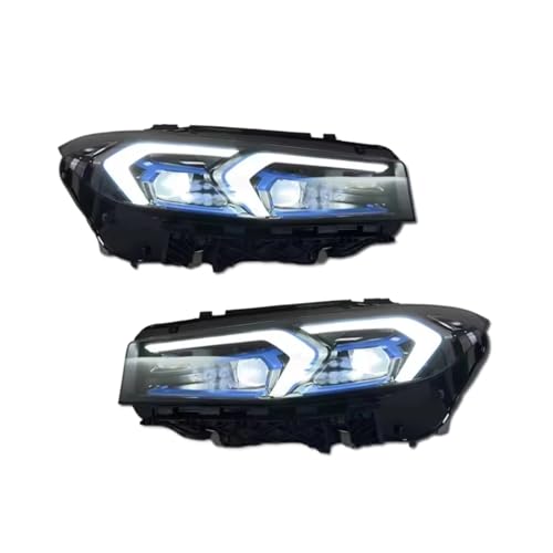 Faro Coche Compatible Con Para G20 G28 2022 2023 2024 Conjuntos Luces Delanteras Antiniebla DRL Freno Intermitente Lámpara Repuesto