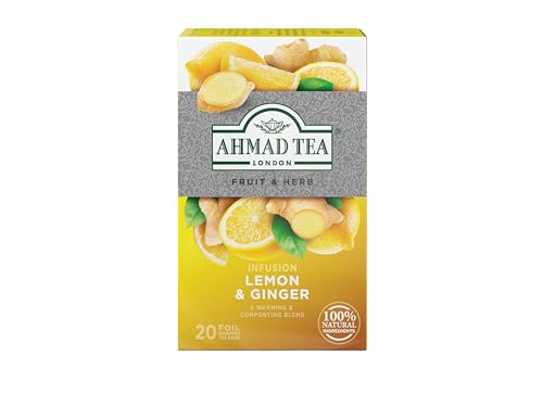 Ahmad Tea Lemon & Ginger 20 Foil