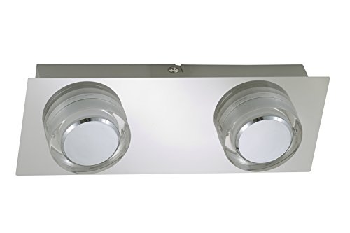 Preisvergleich Produktbild Briloner Leuchten Badezimmerlampe, LED Badlampe, Badleuchte, Badezimmerleuchte, Badleuchten Decke, Badlampe Decke, Badezimmerlampe Decke, Badleuchten Wand, Badlampe Spiegel, Badlampe Wand