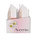 Aveeno Ultra-Calming Makeup Removing Facial Cleansing Wipes with Calming Feverfew Extract, Oil-Free Soothing Face Wipes for Sensitive Skin, Gentle & Non-Comedogenic, Twin Pack, 2 x 25 ct