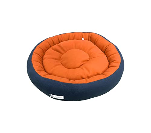 Image of Premium Large Size Dog Bed for Large Dogs and Puppies Anti Skid Bottom Washable Orthopedic Big Dog /cat Beds Orange /Black
