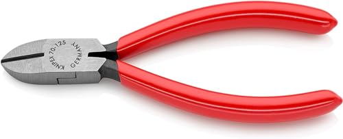 KNIPEX Seitenschneider mit Kunststoff überzogen 125 mm, 70 01...