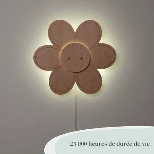 Applique fleur Wonder marron Baby's Only cocon de douceur - 5